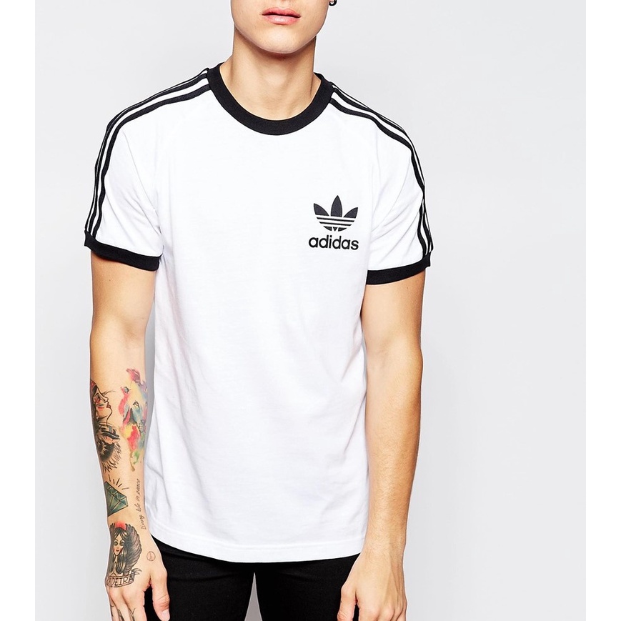 Kaos adidas retro california - White