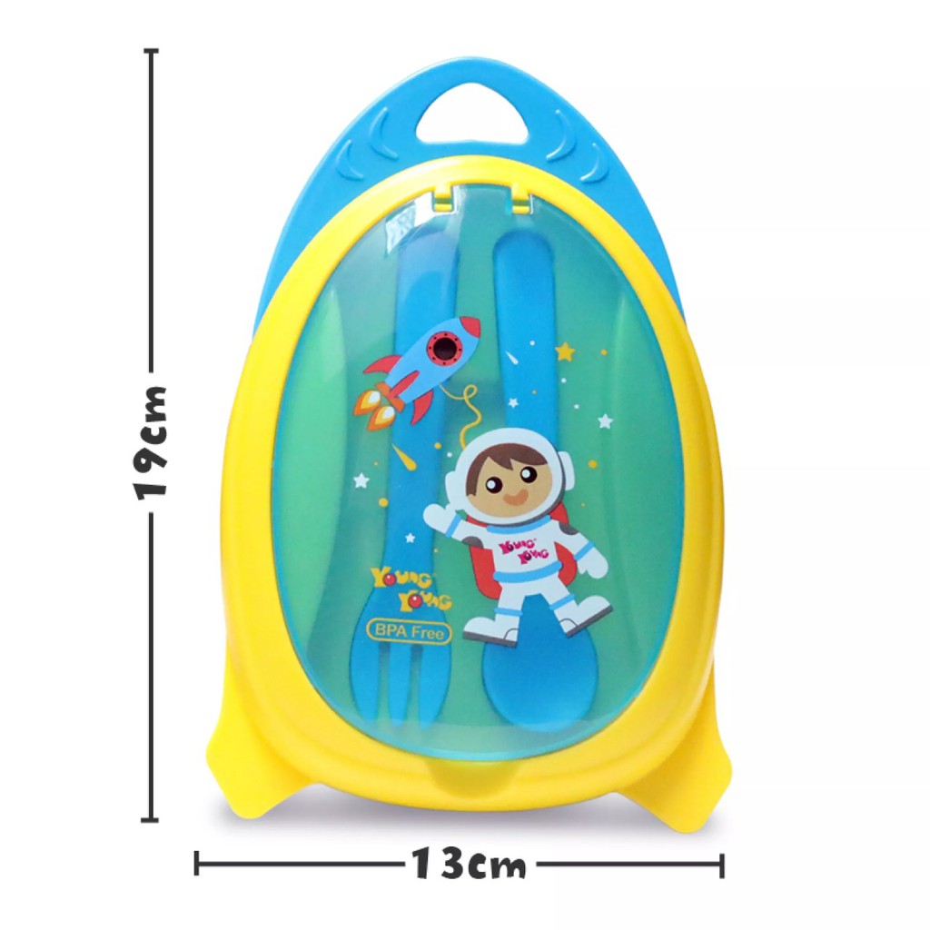 YOUNG YOUNG Tempat Makan Bayi Plastik BPA Free IL-229