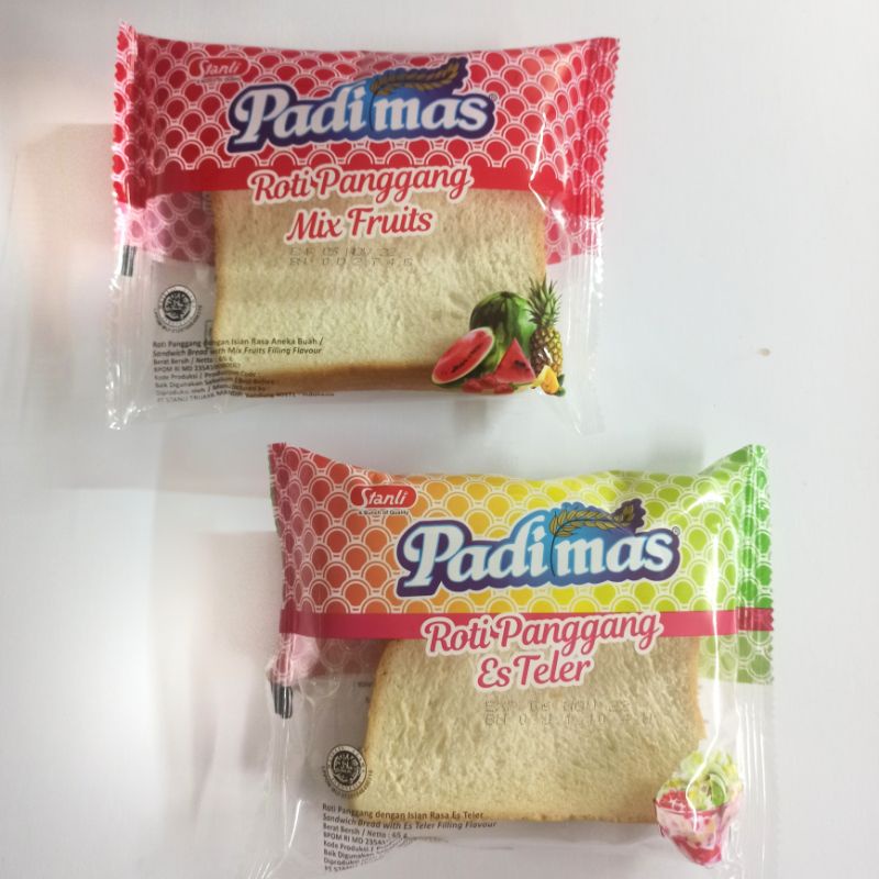 Roti panggang Padimas all varian sejenis aoka  khusus Gosend