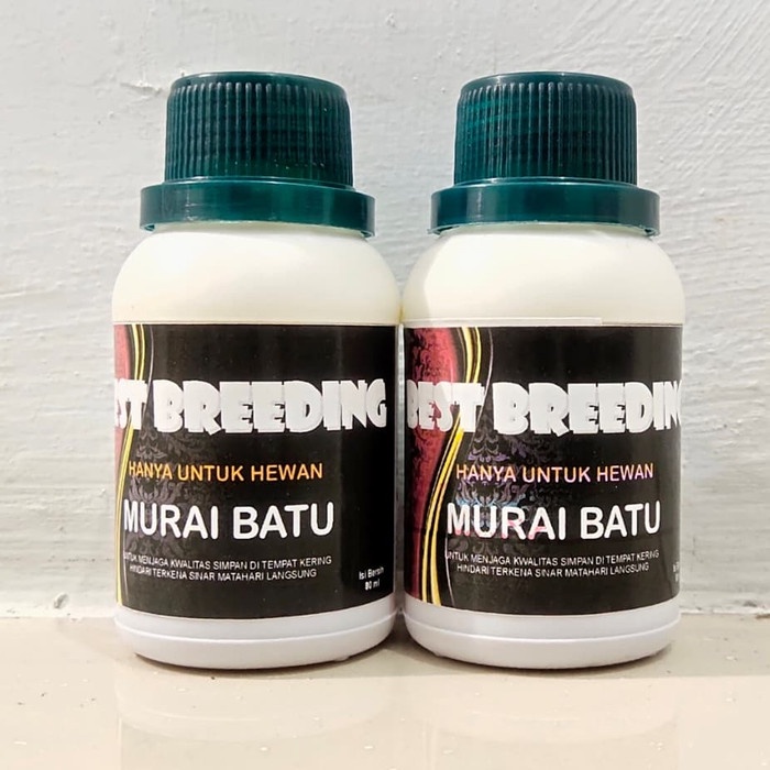 Dftoiutamtam Best Breeding Murai Batu 80Ml Vitamin Ternak Breding Burung Murai Batu