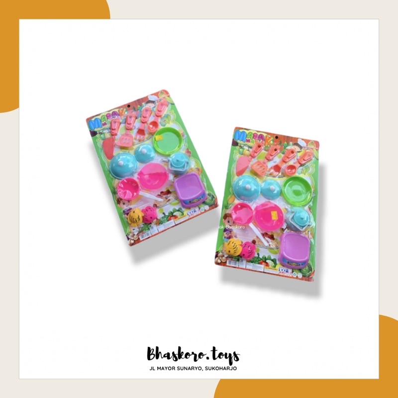 Mainan Set Makan & Set Minum