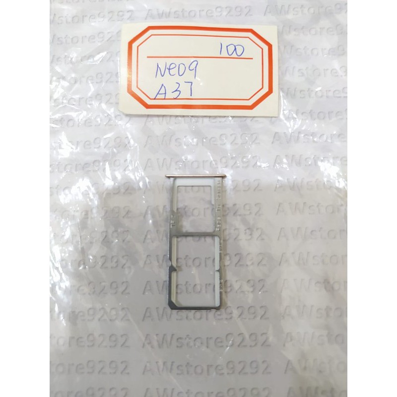 Tempat Dudukan Simcard Simtray Sim Tray Card Lock Oppo Neo 9 A37