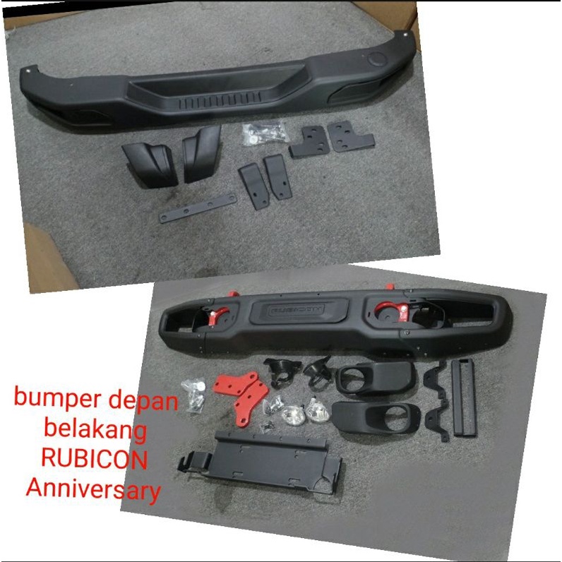 bumper depan belakang rubicon anniversary