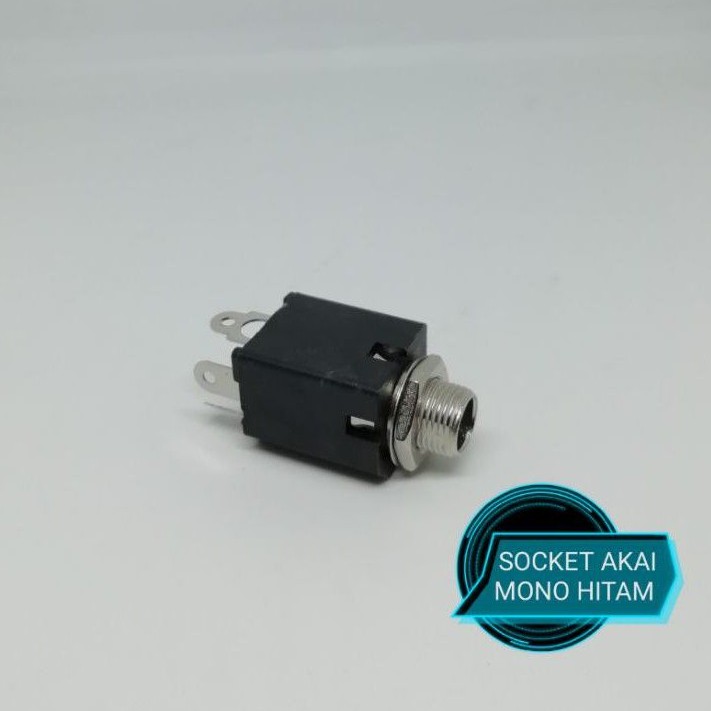 SOCKET AKAI MONO PLASTIK HITAM