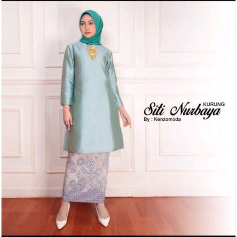 M.C>> SET KEBAYA KURUNG TAFETA - BAJU KURUNG TAFETA - SETELAN KEBAYA MODERN