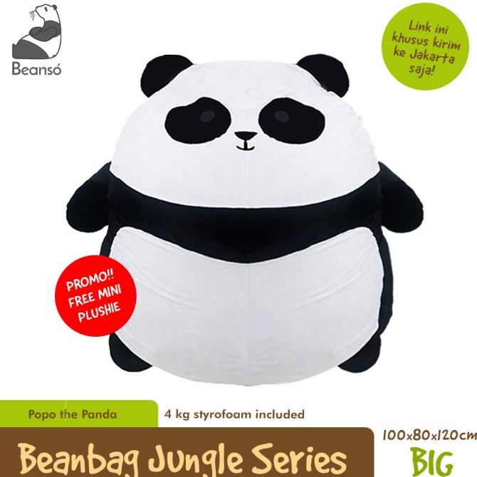 

BEAN BAG LUCU PANDA UKURAN BESAR / PAPA 100X80X120CM (JADETABEK) XCD645DF