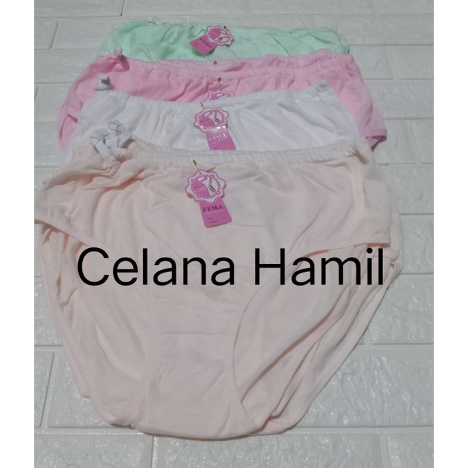 Celana Hamil Fema(349) dengan karet samping yang bisa di stel menyesuaikan kebutuhan