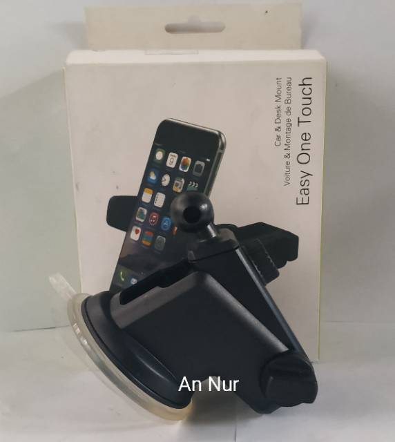 Holder Mobil Handphone - Hp - Easy One Touch Car &amp; Desk Mount - Clic, Tap &amp; Drive Safety - Mount