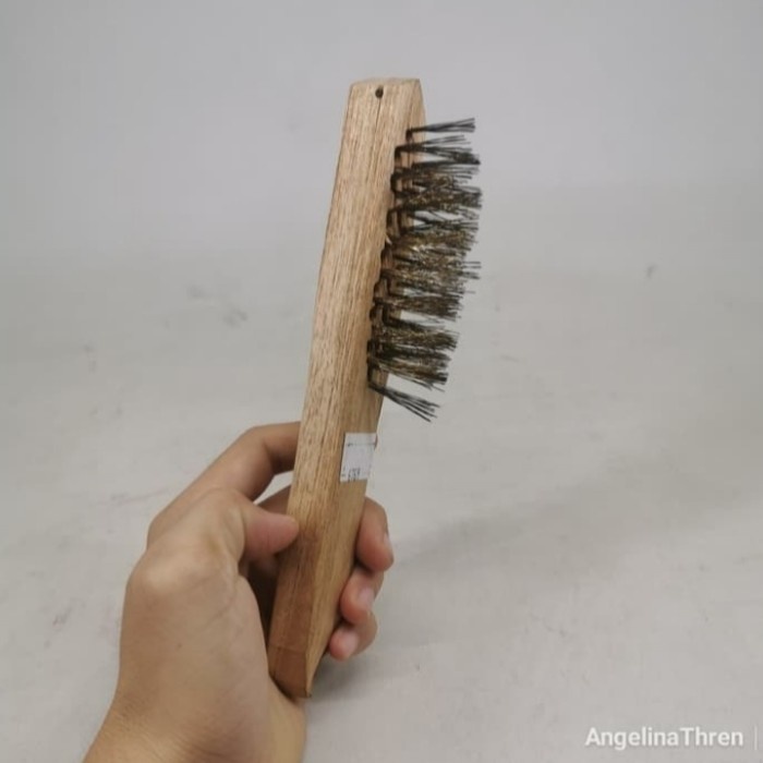 Sikat Kawat Kuningan - Sikat besi Kuningan - Sikat Mesin Gagang