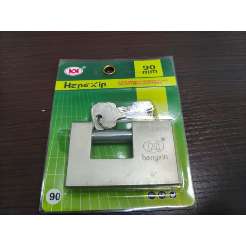 Gembok YongDun 90mm&amp; 100 mm Gerbang Pagar Rumah rectangular padlock Per