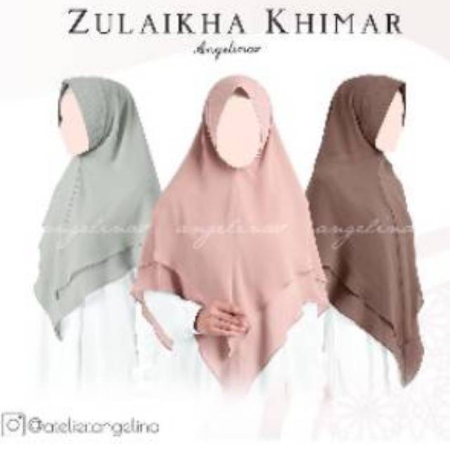 Zulaikha Khimar Atelier Angelina Mei'19