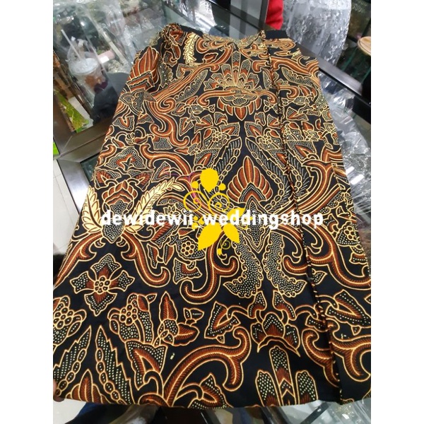 Baju Prewed Adat Jawa, Motif Jumputan