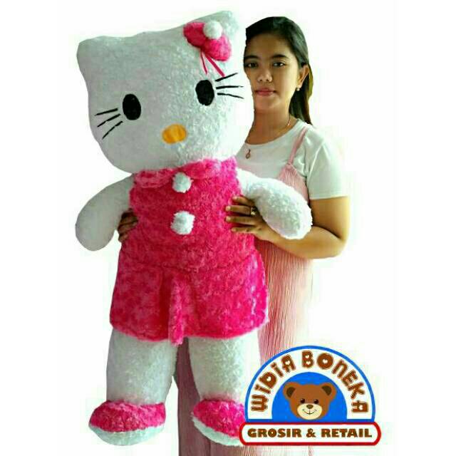 Boneka Hello Kitty mbo 1 Meter Besar / Big