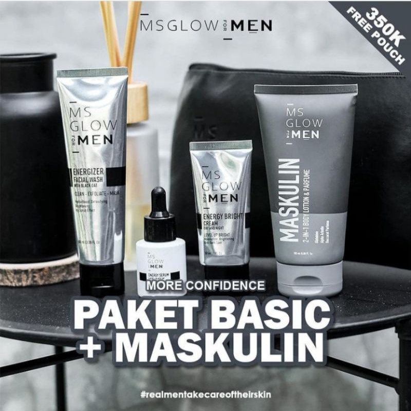 Paket Basic Maskulin Ms Glow For Men