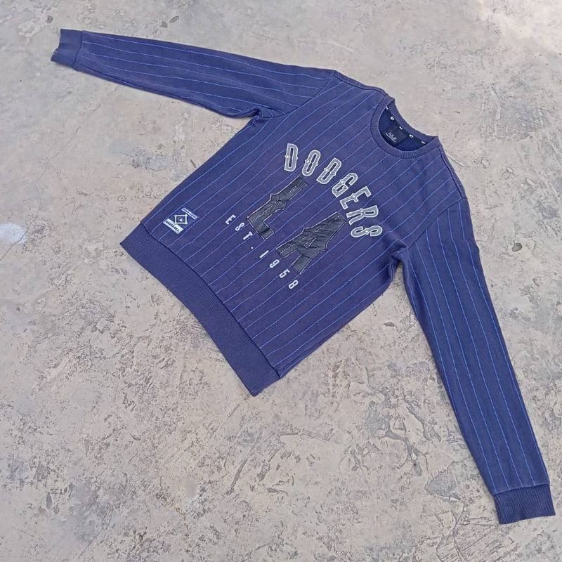 Sweater Second Original MLB Dodgers Los angles Est.1958 Crewneck