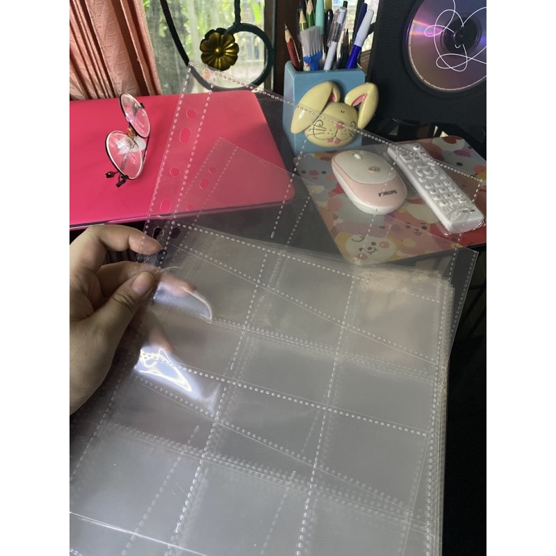 

Sleeve binder photocard A4 Bantex 9P dan 10P