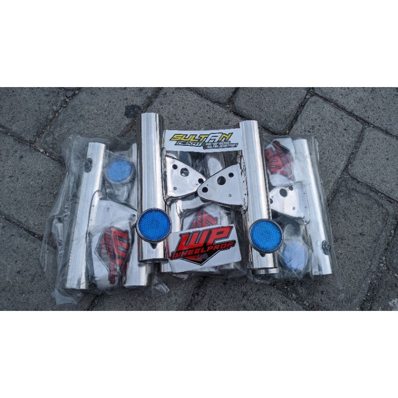 kupingan pangkon lampu model k5 bahan pipa stainles whelprof shock ninja as 33