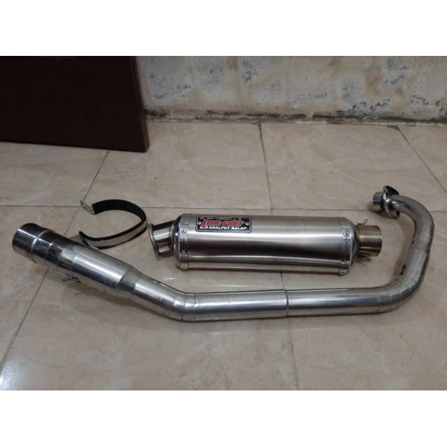 Knalpot LR He Monces 28cm Satria fu