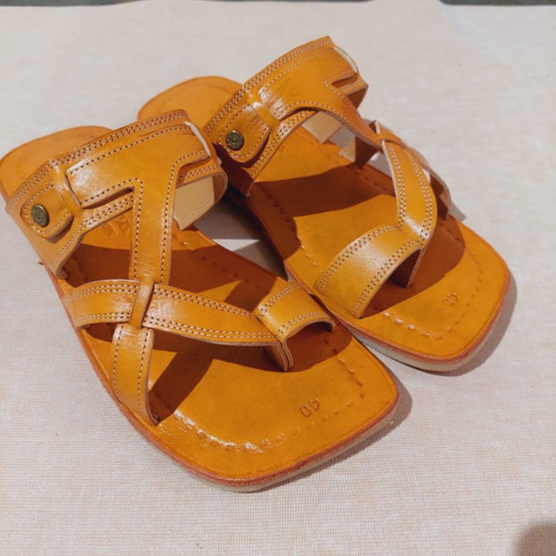 Sandal Kulit Pria Asli Prosuk Magetan