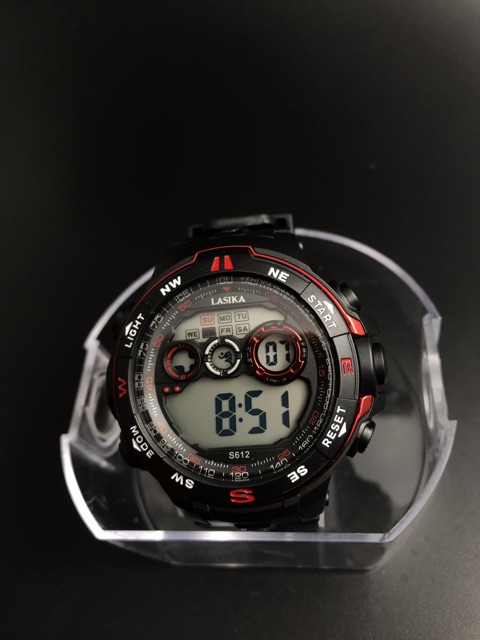 Jam tangan lasika 612 anti air sporty digital watch dewasa fashion