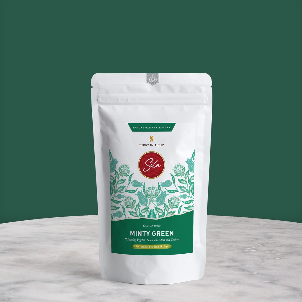 

Sila Artisan Tea | Minty Green | Cafe Pak | Teh Premium | Green Tea
