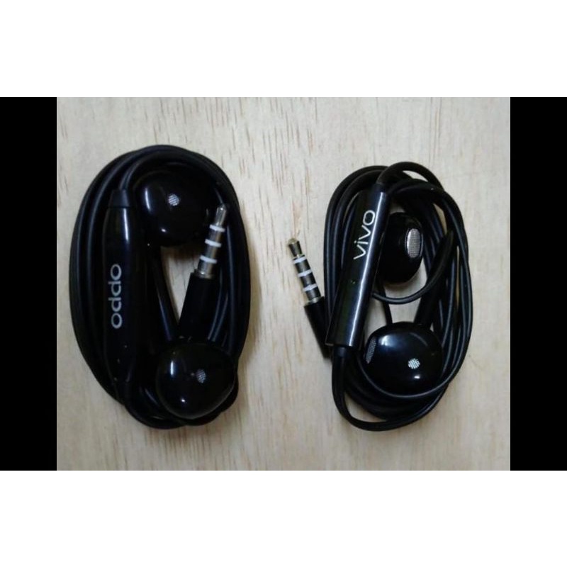 {ORIGINAL} HEADSET HANDSFREE Hf kualitas Original merek Oppo n Vivo