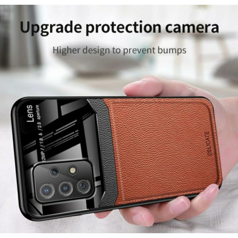 CASE SAMSUNG A72 LUXURY LEATHER DELICATE ORIGINAL