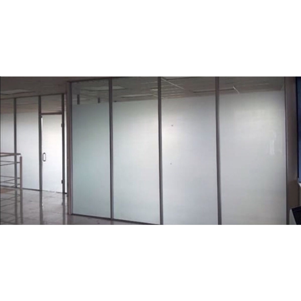 

STICKER STIKER SANDBLAST GLASS FILM KACA ES POLOS KANTOR 150cm