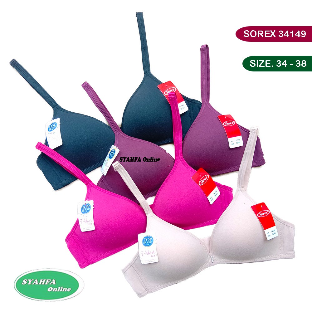 BH SOREX 34149 | Bh Sorex Busa Tanpa Kawat | Bra Sorex T- Shirt
