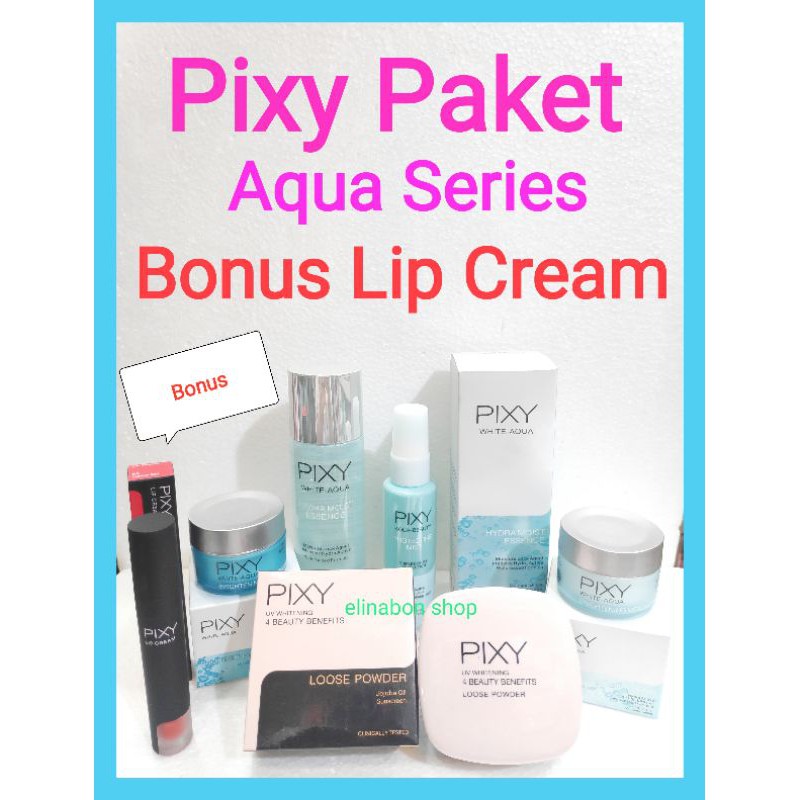 Pixy Paket Aqua Series Bonus Lip Cream