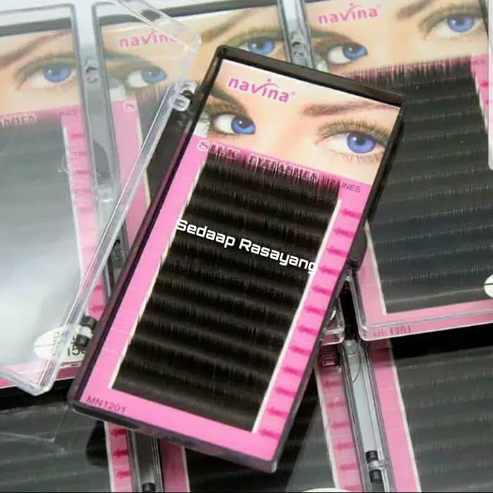 Navina Eyelash Extension Bulu Mata Tanam Bulu Mata Palsu 3D 6D 0.15D