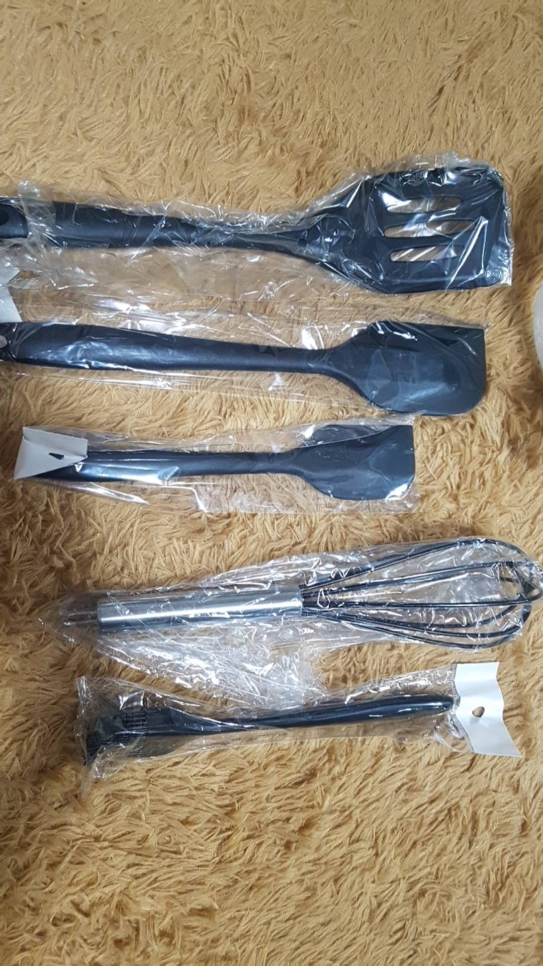 5pcs Alat Masak Silicone Tahan Panas