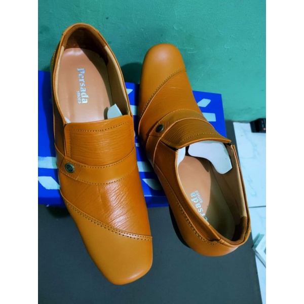 Sepatu Pantofel Kulit Pria Persada 6038 ( Produksi Sendiri )