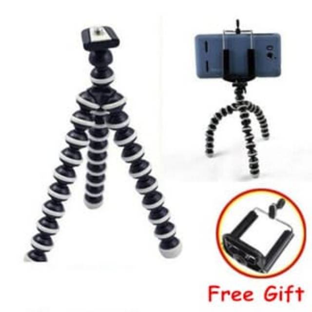 tripot gorila M gratis holder handphone