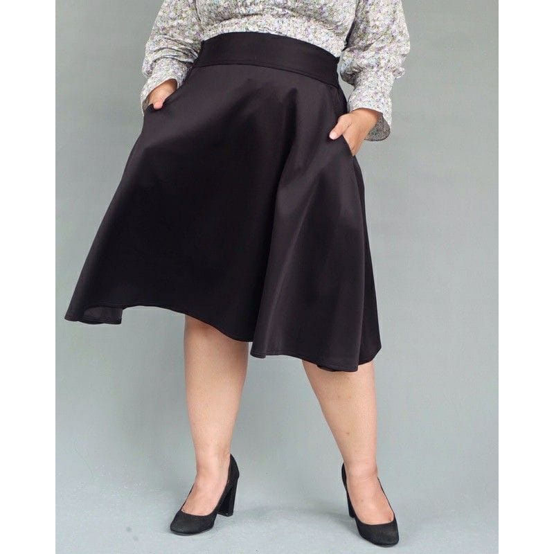 ROK PENDEK MAYUNG JUMBO//ROK MIDI SKIRT SIZE JUMBO//ROK SENAM JUMBO XXXL