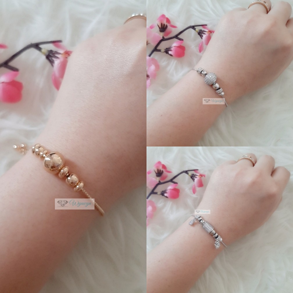 Gelang Serut Putih Xuping Mt Varian GTP179 GTP180