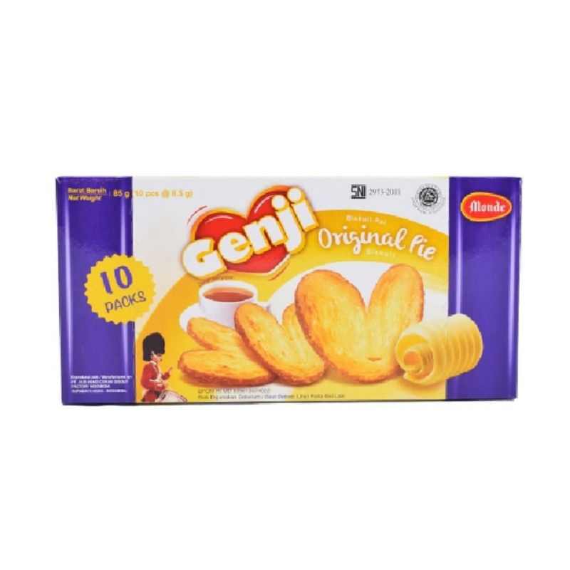 

Monde Biscuit GENJI Pie Original 85gr (10 x 8.5g)