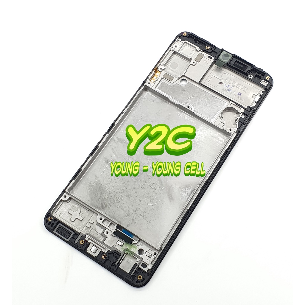 BEZEL SAMSUNG A225 A225F / GALAXY A22 4G / TULANG TENGAH FRAME TATAKAN LCD