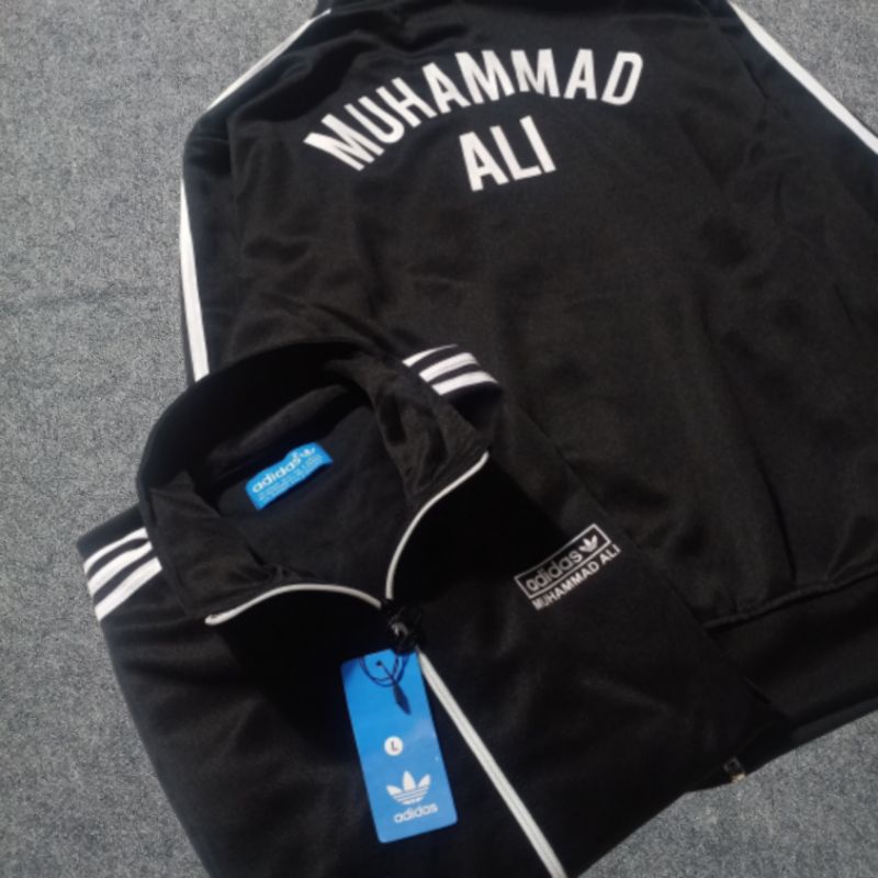 jaket tracktop pria adidas x muhammad ali premium / sweater adidas muhamad ali