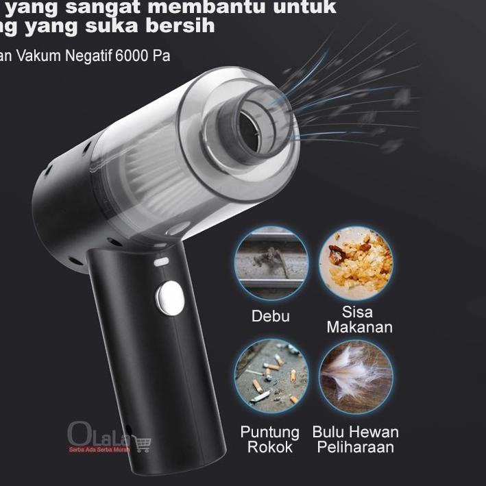 ♦ ALAT VACUM CLEANER / PENYEDOT DEBU WIRELESS OLL-1030 ♣
