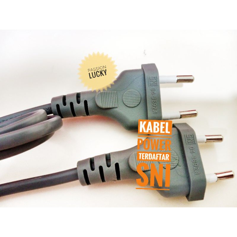 KABEL BUNTUNG+STEKER SNI/KABEL AC /KABEL POWER