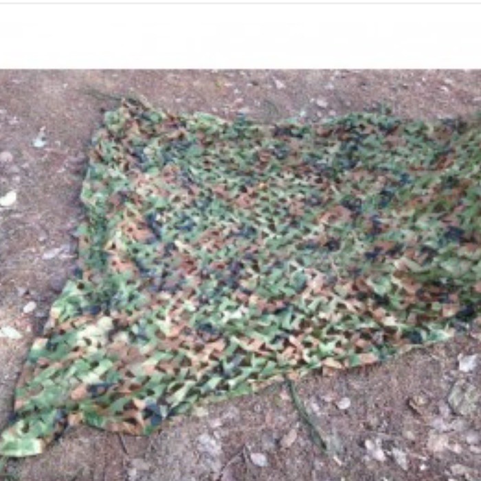 Tenda Jaring Kamuflase Camping Militer Camouflage Net 2x3m -Camouflage