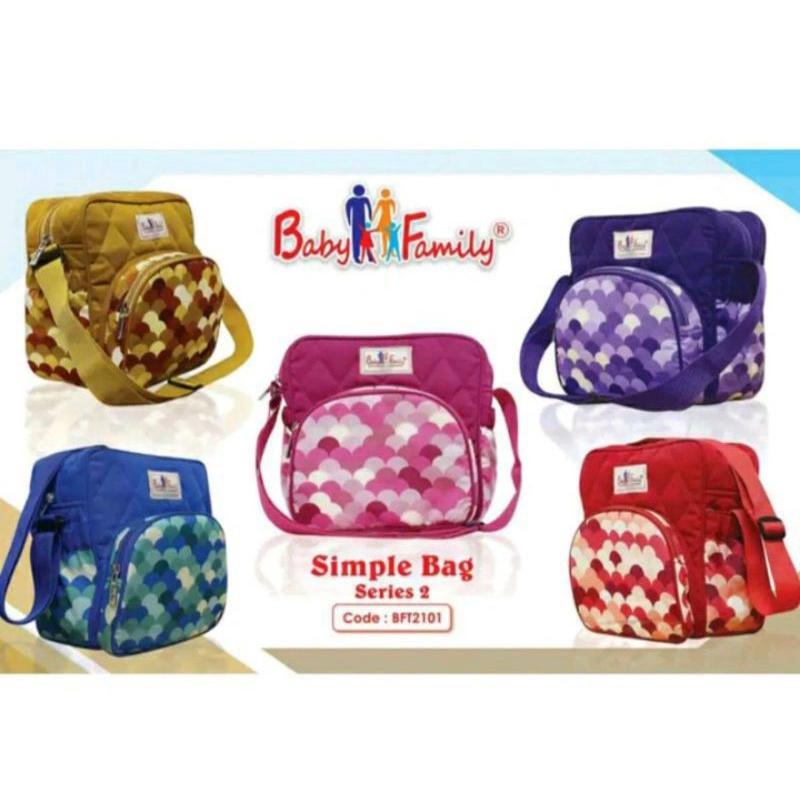 TAS BAYI Simple Bag Baby Family | Baby Animal | Baby Scots | Tas Diapers Bayi | Tas Kecil SIMPLE BAG