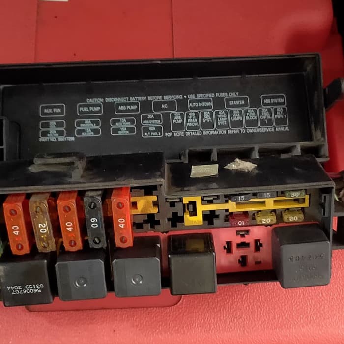 Wiusnu Store -   box sikring cherokee XJ copotan