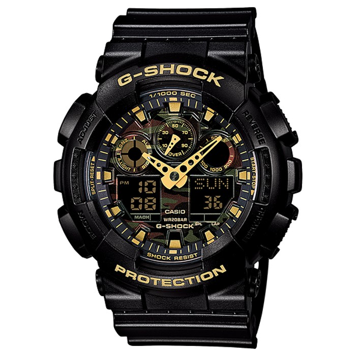 CASIO G-SHOCK GA-100CF-1A9 / GSHOCK GA100CF ORIGINAL  GARANSI RESMI