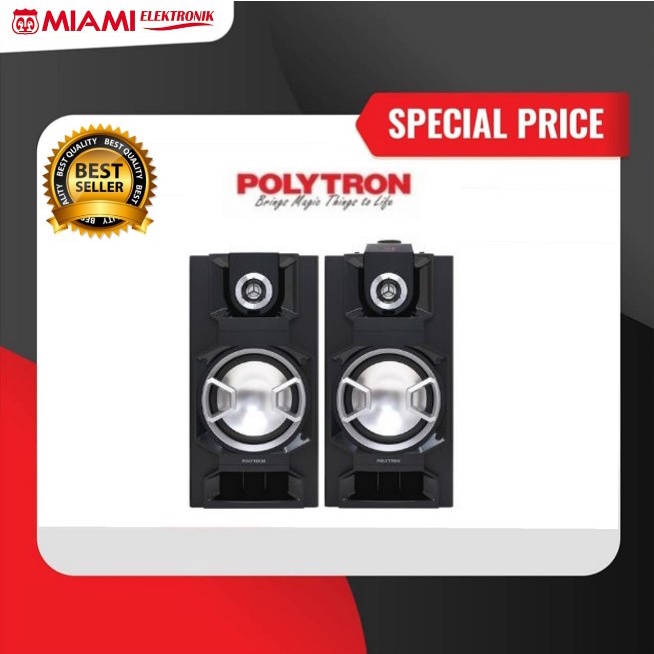 Polytron Active Speaker Bluetooth PAS-8E12 / PAS8E12