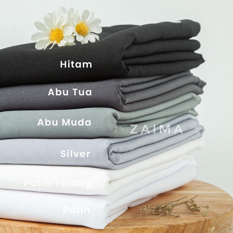 Pashmina Jumbo Syari Besar Lebar Persegi Panjang Murah Diamond Crepe Italiano Premium-7