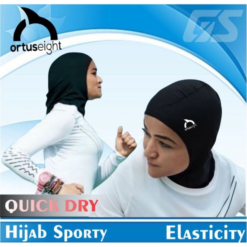 Hijab Instan Sporty Volly hijab renang jilbab senam pakaian renang muslimah topi renang