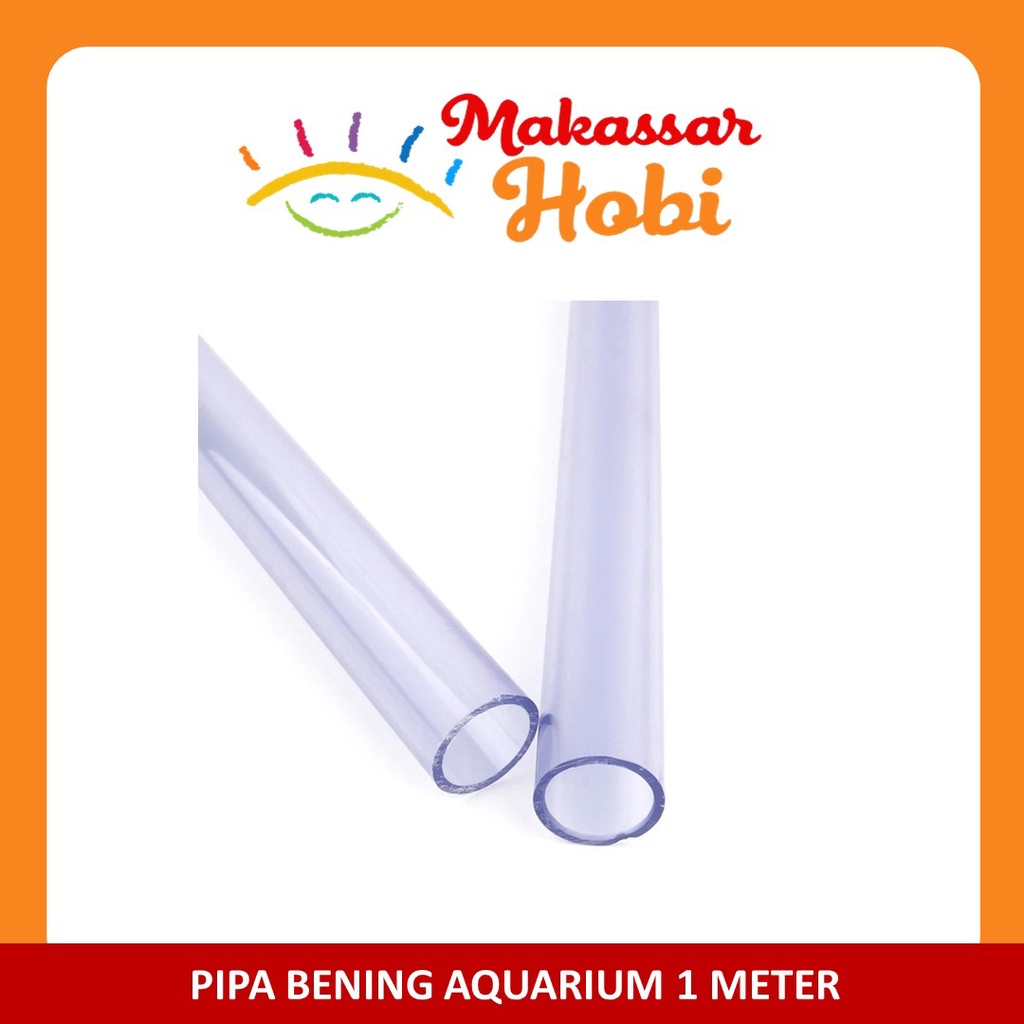 Pipa Aquarium Filtrasi Bening Aquarium Aquascape Panjang 1 meter