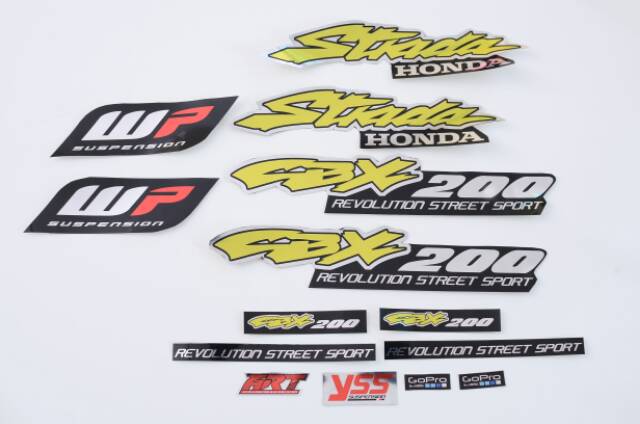 Stiker Sticker Decal Honda Strada CBX 200 Tiger Revo Tiger 2000